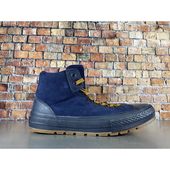 Converse CTAS Street Hiker Obsidian Navy Blue Suede 153663c US Men 8.5 Women 10 - Picture 1 of 9